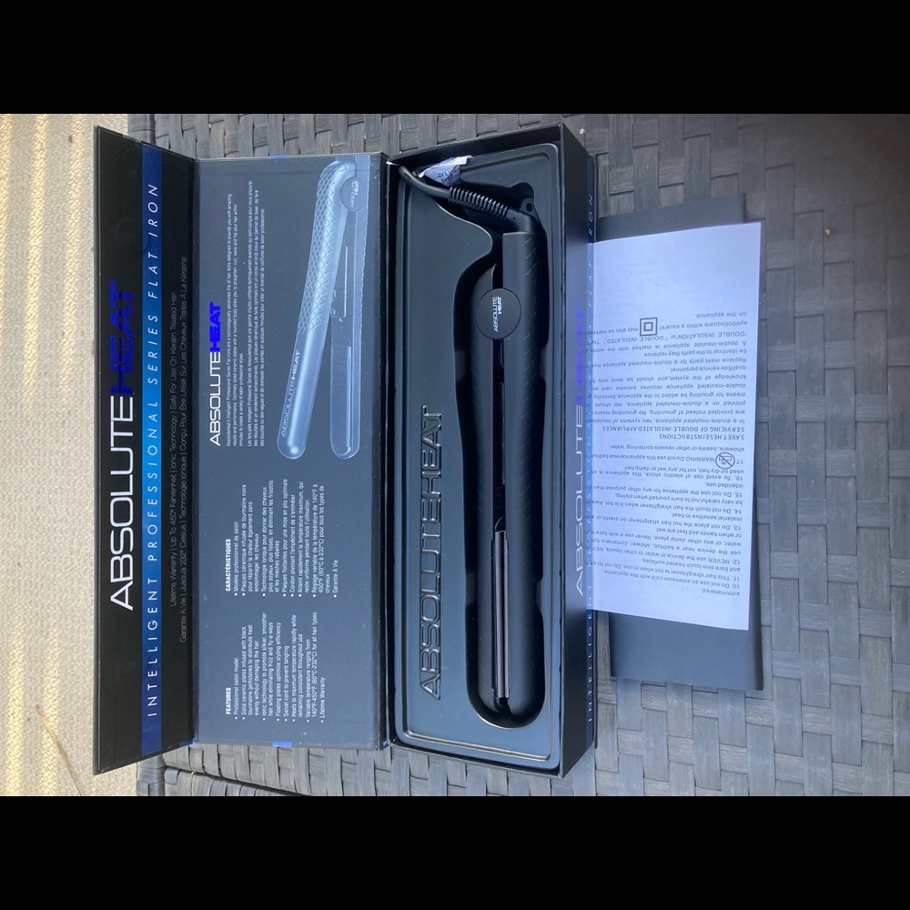 Absolute IPS series tourmaline flat iron